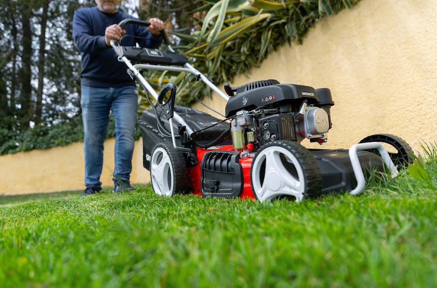 Robot cortacésped sin cable perimetral Tecnología Vision