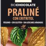chocolate sin azucar sol natural praline eritritol bio