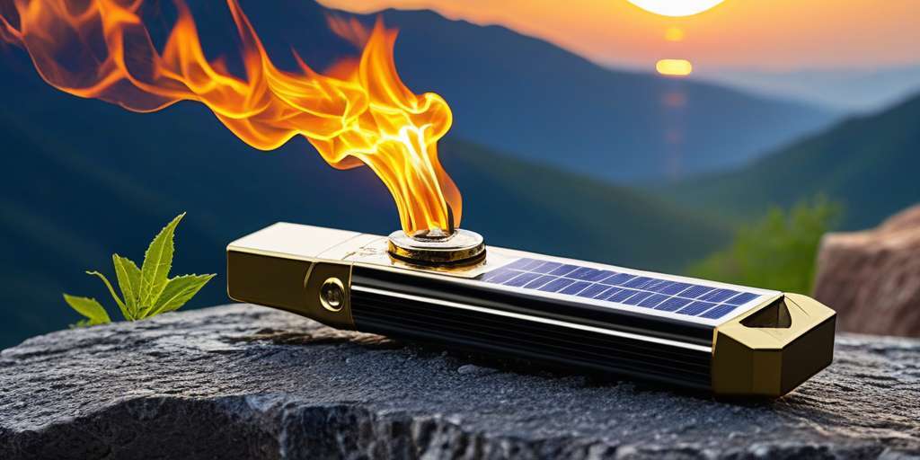 mechero solar