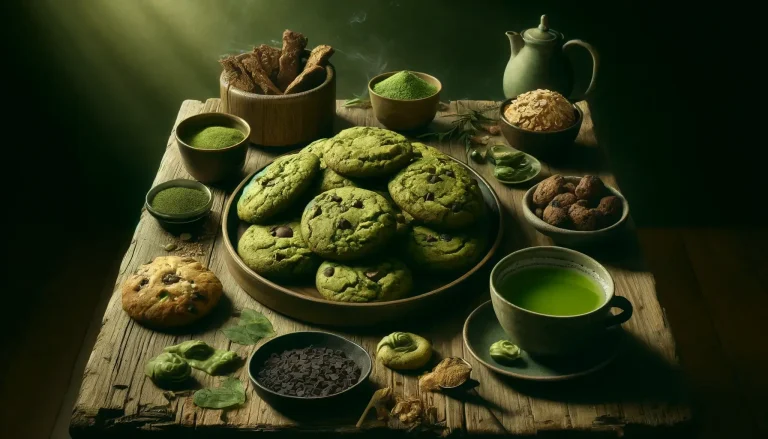 galletas matcha saludables sacadas de horno